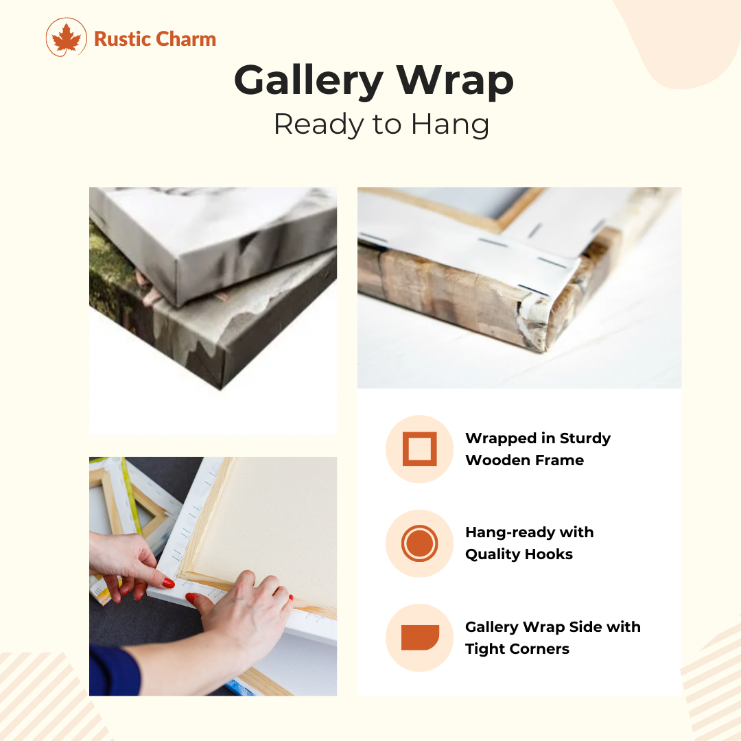 Set of 3 Boho Floral Plants Wall Art